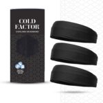 COLD FACTOR Cooling Headband for Women and Men – UPF 50+ Advanced Evaporative Comfort, Instant Cooling Sweatband for Outdoor Sports, Fitness, Yoga, Hiking, Running, and Workout - Image 2