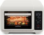 Chefman Air Fryer Toaster Oven Combo, Countertop Oven for Quick & Healthy Meals, Bake, Broil, Air Fry, Toast, and Bagel Functions, 450°F Max Temp, 4 Slice Toaster Oven Air Fryer Combo – Ivory - Image 2