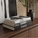 Cholemy 3 PCS Faux Decorative Books Enhance Home Decor Coffee Table, Bookshelf Styling &Modern Aesthetic Accent for Living Room, Office, Entryway or Bookshelf Display (Minimalism) - Image 2