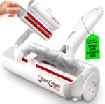 ChomChom Roller Pet Hair Remover – Original Size Reusable Lint Roller for Cat & Dog Hair on Furniture, Couch, Carpet, Car, Rugs & Bedding – Portable, Eco-Friendly (White) - Image 2