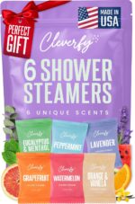 Cleverfy Shower Steamers Aromatherapy - Birthday Gifts for Women, Mom, Wife, Grandma, Her, Best Friend, Daughter, Sister, Teens & Girlfriend - 6 Tablets - Image 2