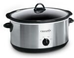 Crock-Pot 7-Quart Manual Slow Cooker, Family Size Serves 8+ People & Fits 6-lb Roast, Removable Stoneware with Warming Setting, Dishwasher Safe for Easy Cleanup, Stainless Steel - Image 2