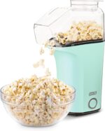 DASH Fresh Pop Popcorn Maker - Oil-Free, Air Popcorn Popper - With Measuring Cup & Recipe Guide - Perfect for Movie Nights - 16 Cups, Aqua - Image 2