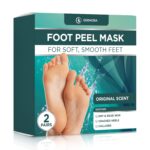 DERMORA Foot Peel Mask | Skin Exfoliating Foot Masks for Dry, Cracked Feet & Callus Removal | Dead Skin Exfoliator for Baby Soft Feet | Pack of 2 | Regular (Fits up to Men 10 / Women 11) | Original - Image 2