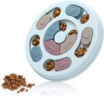 DR CATCH Dog Puzzle,Dogs Food Toys for IQ Training & Mental Enrichment,Dog Treat Puzzle(Blue) - Image 2