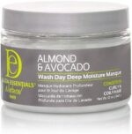 Design Essentials Almond & Avocado Wash Day Deep Moisture Masque, Deep Conditioning Hair Mask with Almond, Avocado & Shea, For Curly & Coily Hair, 12 oz - Image 2