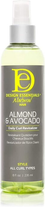 Design Essentials Natural Almond & Avocado Daily Curl Revitalizer, 8 Ounce,Pack of 1 - Image 2