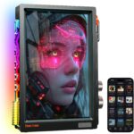 Divoom TimesFrame – 10.1" WiFi 6 Digital Picture Frame & Smart Desk Display, No Subscription | 64GB | Send Photos, Videos & AI Styles + Live Widgets (Weather, Calendar, etc)–Perfect Personalized Gift - Image 2