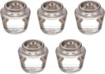 D'light Online Liquid Wax Disposable Clear Plastic Fuel Cells Liquid Votives - Dripless Liquid Candle, Smokeless Clean Burning (15 Hour Clear Fuel Oil Candles, 96 Pack - Easy to Open Packaging) - Image 2