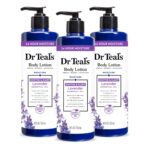 Dr Teal's 24 Hour Moisture+ Body Lotion, Lavender Essential Oil, 18 fl oz (Pack of 3) - Image 2