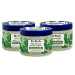 Dr Teal's Pure Epsom Salt Body Scrub, Relax & Relief with Eucalyptus & Spearmint Essential Oils, 16 oz (Pack of 3) - Image 2