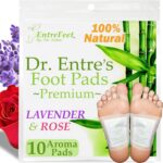 Dr. Entre's Foot Pads: Premium Natural Lavender & Rose Foot Patches | 10 Pack - Image 2