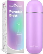 Easy@Home Portable Travel Bidet: Peri Bottle for Postpartum Essentials - Handheld Sprayer Kit for Perineal Care & Personal Hygiene | 380ml (12.8oz) | Women & Men | EPB-01 Pink - Image 2