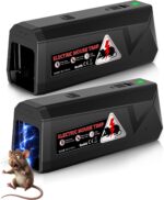 Electric Mouse Traps Indoor for Home, Reusable No-Touch Electronic Mouse Trap Zapper with Powerful Voltage Effectively Kills Mice in Living Rooms, Kitchens, Garages, and More - Image 2