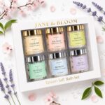 Epsom Salt Bath Gift Set – 6 Aromatherapy Blends with Essential Oils – Bath & Body Gift Set for Women, Stress Relief, Self Care, Birthday Gifts – Jane & Bloom - Image 2