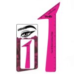 Eyeliner Stencils Pencil Liquid Waterproof Tool For Liner Makeup Brush Pen Stamp Thin Sharpener Cat Eyes Small Angled Wing Tip | Real Beginners Techniques Eye Shadow Lines Gel Eyebrow Pomade Black - Image 2