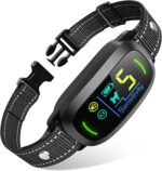 FAFAFROG Dog Bark Collar, Rechargeable Smart Collar, Anti Barking Training Collar with 5 Adjustable Sensitivity Beep Vibration, Bark Collar for Large Medium Small Dogs (Black) - Image 2