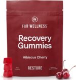 For Wellness Recovery Gummies Restore | Tart Cherry Energy Supplements with Electrolytes for Muscle Soreness, Post-Workout Performance & Recovery | Vegan, Non-GMO, 30 Count - Image 2