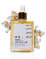 GODA Silk Body Oil Women - Firming Anti Aging Moisturizing Formula, Crepey Skin Hydrating After Shower, Scented Organic Blend Premium Skincare - Image 2