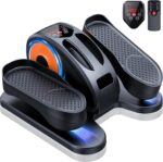 GUGTTR Under Desk Elliptical Machine, Electric Elliptical Leg Exerciser for Seniors Fully Assembled, Quiet & Portable Electric Seated Pedal Exerciser with Remote Control & 12 Adjustable Speeds - Image 2