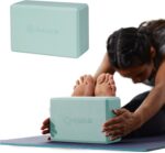 Gaiam Yoga Block - Supportive Latex-Free Eva Foam - Soft Non-Slip Surface with Beveled Edges for Yoga, Pilates, Meditation - Image 2
