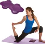 Gaiam Yoga Knee Pads (Set of 2) - Yoga Props and Accessories for Women/Men Cushions Knees and Elbows for Fitness, Travel, Meditation, Kneeling, Balance, Floor, Pilates - Image 2