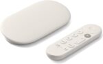 Google TV Streamer 4K - Fast Streaming Entertainment on Your TV with Voice Search Remote - Watch Movies, Shows, Live TV, and Netflix in 4K HDR - Smart Home Control - 32 GB of Storage - Porcelain - Image 2