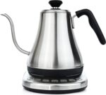 Gooseneck Electric Kettle with Temperature Control - 0.8L Stainless Steel & BPA Free Plastic - Custom Temp Presets for Teas & Coffee - Keep Warm Option - Image 2