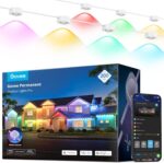 Govee Permanent Outdoor Lights Pro, 200ft with 120 RGBIC LED Lights for Daily and Accent Lighting, 75 Scene Modes for Patio Decor, IP67 Waterproof, Works with Alexa, Google Assistant, Matter, White - Image 2