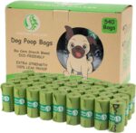 Greener Walker Poop Bags for Dog Waste-540 Bags,Extra Thick Strong 100% Leak Proof Dog Waste Bags (Green) - Image 2