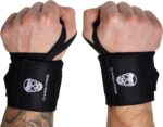 Gymreapers Weightlifting Wrist Wraps (IPF Approved) Professional Quality Wrist Support with Heavy Duty Thumb Loop - Best Wrap for Powerlifting Competition, Strength Training, Bodybuilding - Image 2