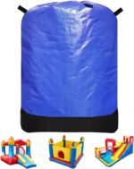 Heavy Duty Water-Resistant Inflatable Bounce House Storage Bag with Drawstring, Flat 39" x 47", for Residential & Commercial Use-Blue - Image 2