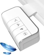 Hibbent Bidet Attachment for Toilet, Non-Electric Dual Nozzle for Frontal & Rear Wash, Adjustable Water Pressure Control, Fresh Water Bidet Toilet Seat, Self Cleaning Water Sprayer, White - Image 2