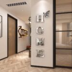 Home Wall Decor Letter Signs Acrylic Mirror Wall Stickers Decorations for Living Room Bedroom Home Decor Wall Decals (Silver, 47.2 X 15.3IN) - Image 2