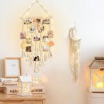 Homecor Gifts for Teenage Girls, Hanging Photo Display & Moon Dream Catchers, Christmas Teen Girls Gifts Ideas Ages 10 11 12 13 14 Years Old, Macrame Wall Decor Boho Bedroom Dorm Aesthetic Room Decor - Image 2