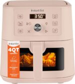 Instant Pot 4Qt VORTEX 6-in-1 Mini Air Fryer, Custom Program Options, Air Fry, Broil, Roast, Dehydrate, Bake, Reheat, Rosewater, 4 Quarts - Image 2