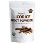 Iyasa Holistics Licorice Root Powder 8 oz - USDA Certified Organic Licorice Root Glycyrrhiza Glabra & Mulethi - Digestive & Adrenal Support, Natural Sweetener - Pure Ayurveda Products - Image 2