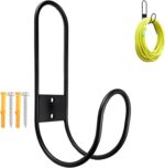 JAWULIJIA Garden Hose Holder Wall Mount Heavy Duty Hose Metal Hanger,Water Hose Holders for Outside,Ultimate Outdoor Hose Storage & Organizer Solution(1) - Image 2
