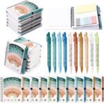 Janlaugh 40 Pcs Mental Health Gifts for Women Men Self Care Items Bulk Include 20 Mental Health Notebooks with Sticky Note 20 Positive Pens Affirmation Journals Wellness Gifts for Coworker Student - Image 2