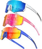 KALIYADI Kids Polarized Sunglasses Youth-Baseball-Sunglasses: Boys Girls Sport Running UV400 Protection Sun Glasses Age 6-14 - Image 2