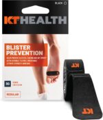 KT Health Blister Prevention Tape – 30 Precut Strips for Blister Protection, Strong Adhesive, Dermatologist Tested, Ideal for Athletes and Active Lifestyles – Black - Image 2