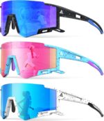 Kids Sunglasses Youth Baseball Sunglasses for Boys Girls Age 6-14 Sports UV400 Protection SunGlasses 3 Pack - Image 2