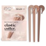 Kitsch Elastic Hair Tie Cutter Tool – Gentle, No Pull For Easy Elastic Bands For Hair Removal | Hair Rubber Bands Cutter | Ideal Gifts for Women & Mothers Day Gifts For Mom – Multicolor, 3pc Set - Image 2