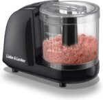 Liebe&Lecker Mini Food Processor,1.5 Cup Mini Chopper for Cutting Vegetable, Garlic,Onion and Meat - Image 2