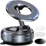 MSXTTLY Vacuum Magnetic Phone Holders for Your Car 2026 Suction Cup Phone Mount with Washable Nano Gel Pads 360° Adjustable Phone Mount,Travel Gifts, Car Phone Holder for Smartphone Car/Gym/Mirror - Image 2