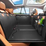 MYJAQI Back Seat Extender for Dogs, Waterproof Dog Car Seat Cover for Back Seat with Hard Bottom, 2026 Upgraded Material, Anti Scratch, Safer, Easy to Use and Clean, Holds 400lbs - Image 2