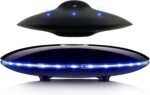 Magnetic Levitating Bluetooth Speaker, Levitating UFO Speakers with LED Lights, 360 Degree Rotation,Wireless Floating Speakers for Home Office Decor Cool Tech Gadgets,Creative Gifts - Image 2