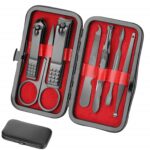 Manicure set Men Personal Care Tools Accessories Finger and Toe Nail Clippers Set Professional Manicure Pedicure Kit With Travel Case Nail Grooming Kit Gifts for Men Women Father Mother - Image 2