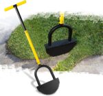 Manual Edger Lawn Tool with 38"-42" Adjustable Length, Saw-Tooth Border Edger with Wide Footplate Manganese Steel Blade, Garden Edging Tool for Flower Beds, Landscaping, Sidewalks, Yard - Image 2
