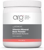 Metabolic Maintenance Vitamin Mineral Base Powder - Iron Free Multivitamin with Active B Vitamins + Chelated Minerals (340 Grams, 60 Servings) - Image 2